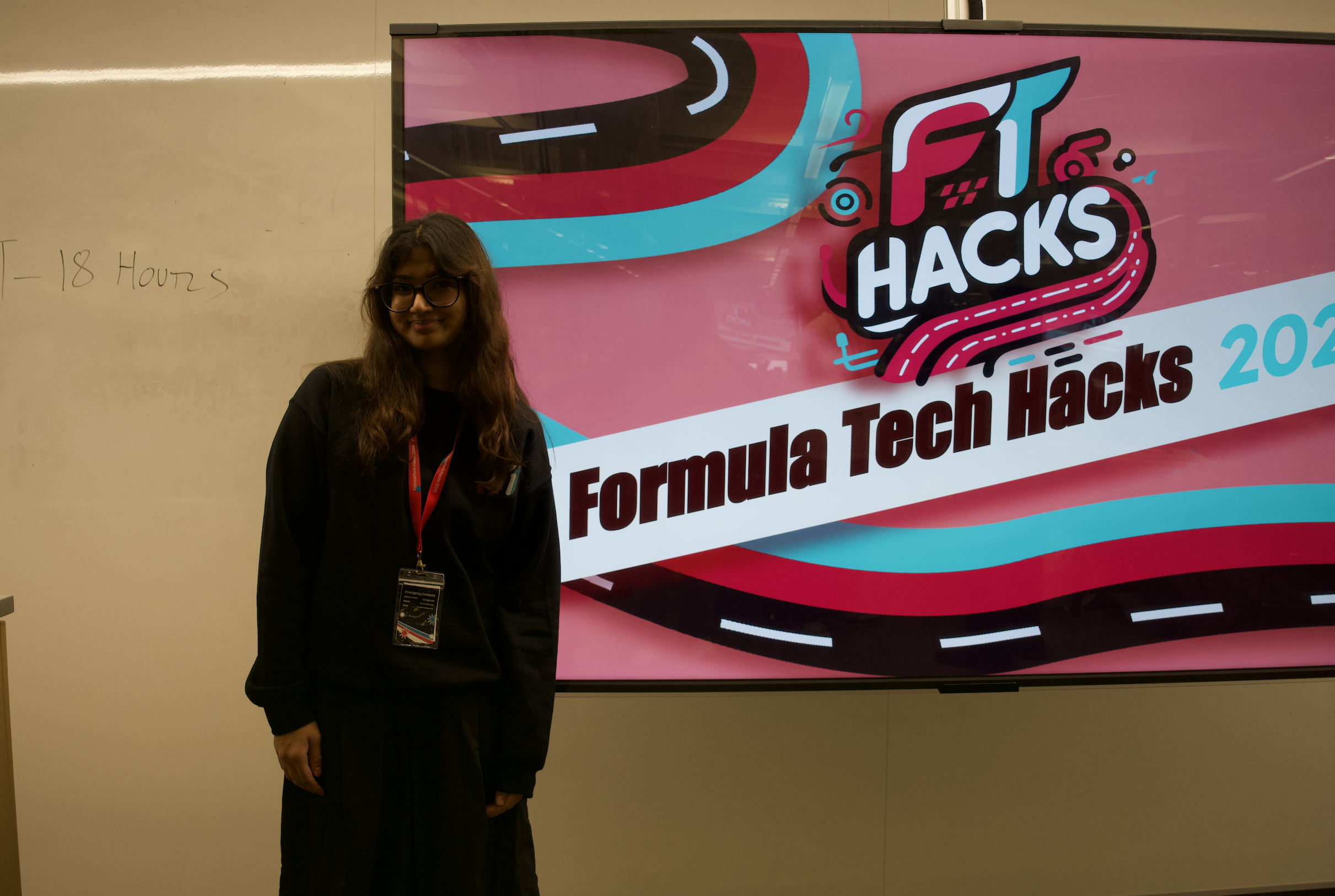 Marwa at Formula Tech Hacks